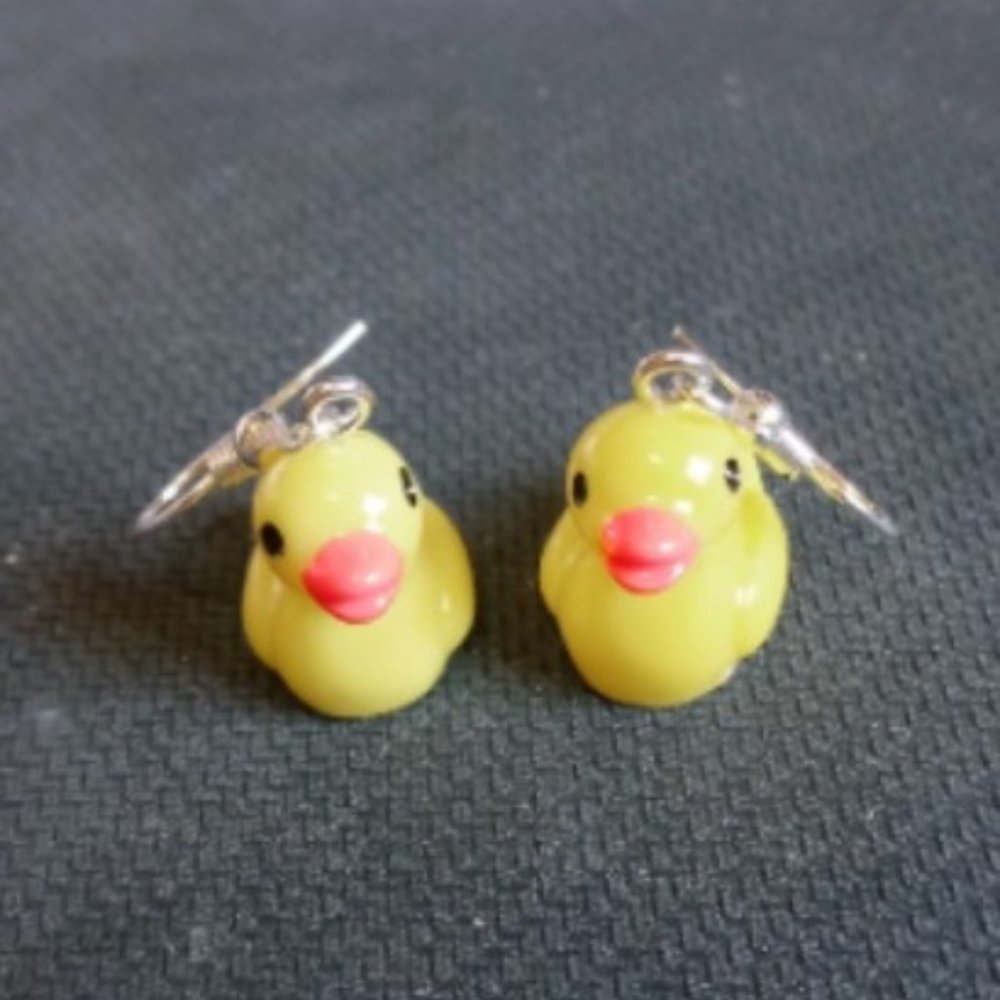 Earring For Women - Yellow Ducky Earrings - Cute Women's Earrings